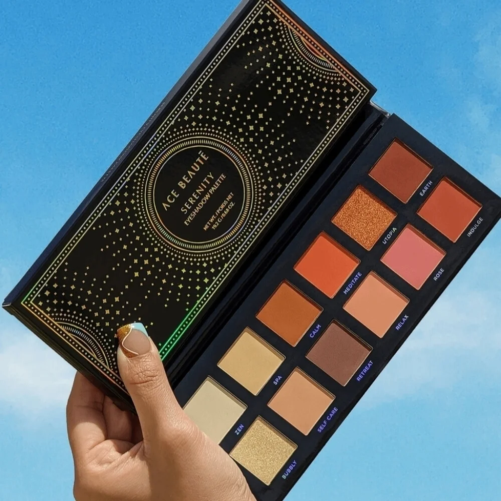 Ace Beaute Limited Edition Serenity Neutral Shades Eyeshadow Palette
